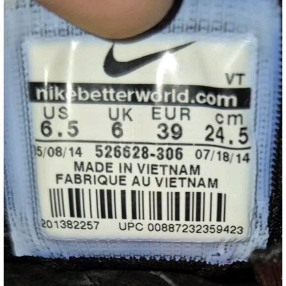 NIKE FLYKNIT RACER MEN'S Size 6.5 = WOMEN'S Size 8 Great Used Condition ! - Picture 9 of 9